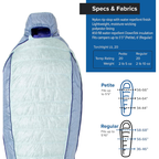 Women's Torchlight -7 UL Sleeping Bag - Petite