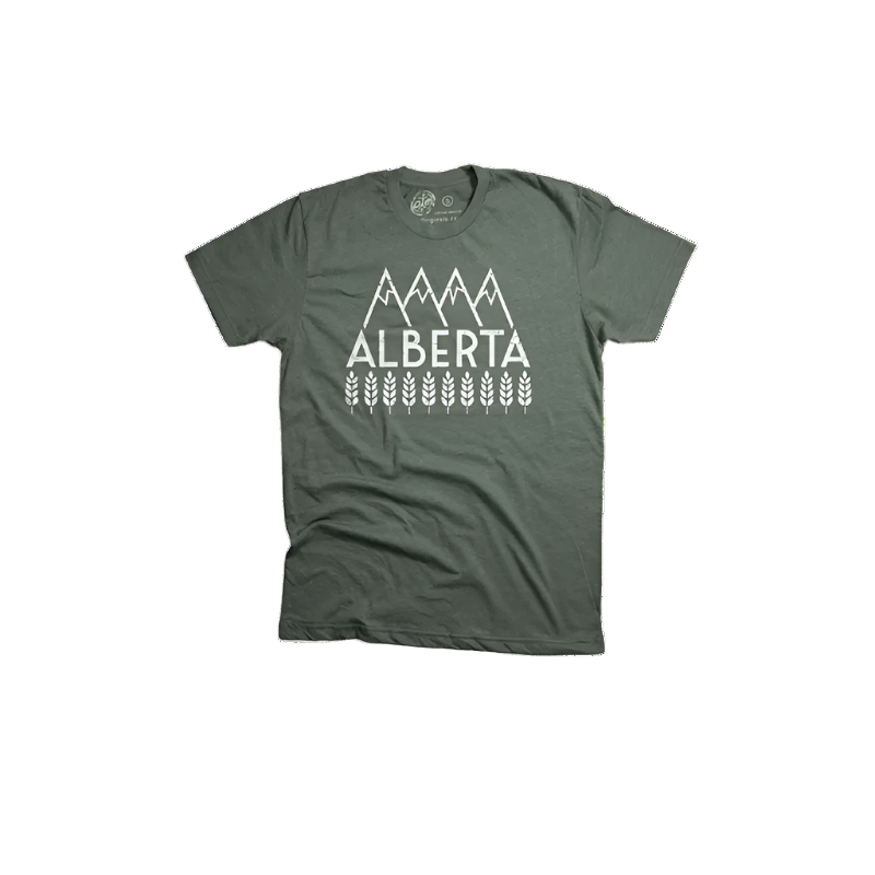 Explore Alberta Tee - Green (Unisex)