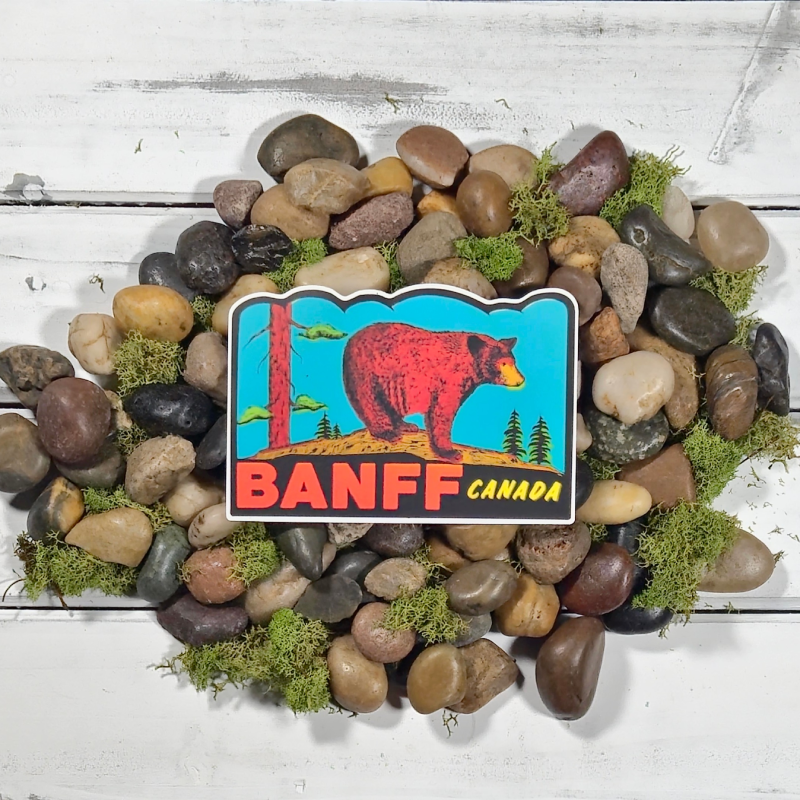 Banff Bear Sticker