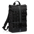 Chrome Barrage 22L rolltop backpack in Black