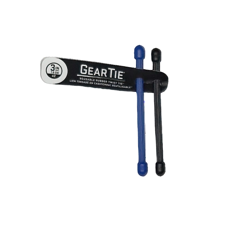 Gear Tie reusable twist tie 3 inch 2 pack