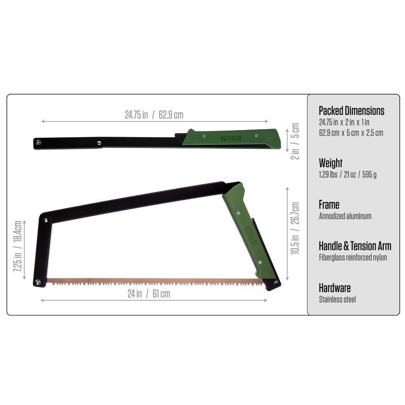 Boreal 24" Bow Saw