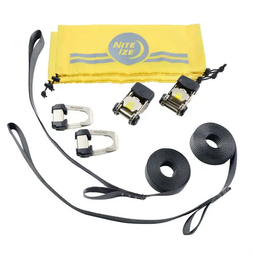 CamJam® HookLock™ Ratchet Strap System - 12ft