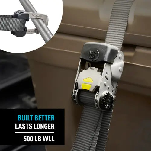 CamJam® HookLock™ Ratchet Strap System - 12ft