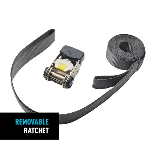 CamJam® HookLock™ Ratchet Strap System - 12ft