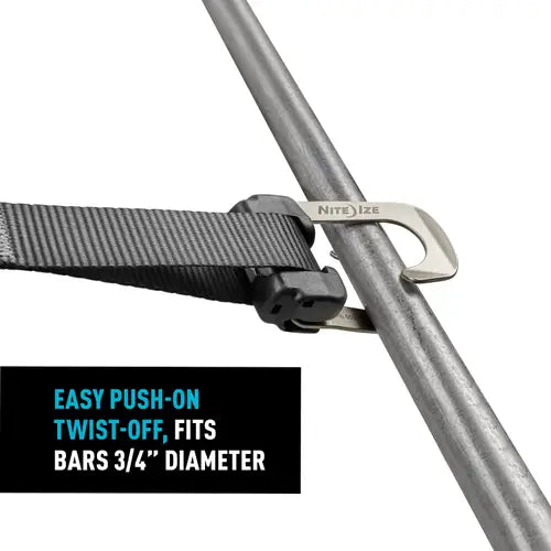 CamJam® HookLock™ Ratchet Strap System - 12ft