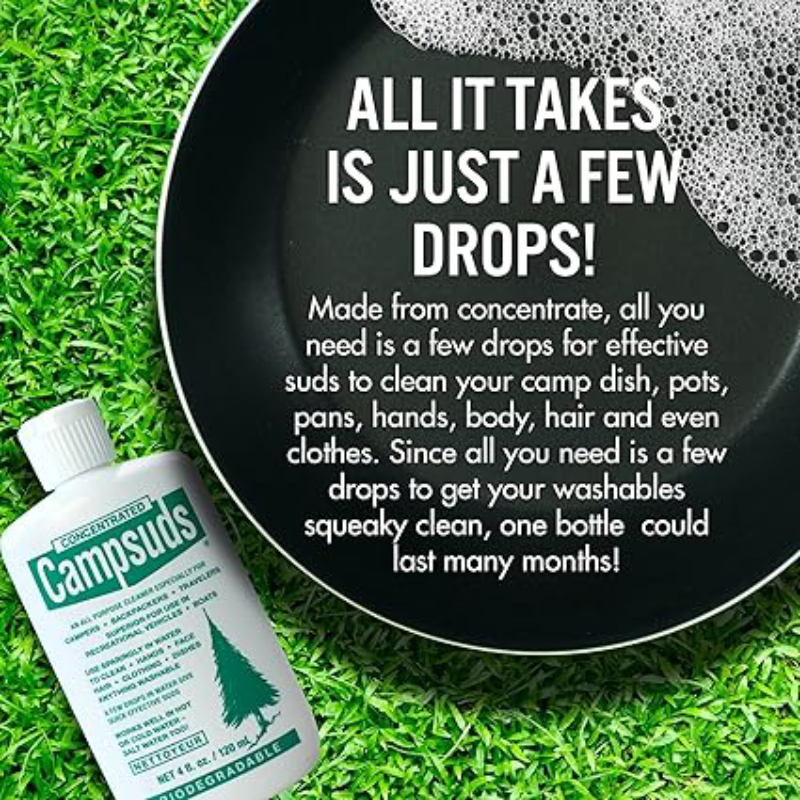 Campsuds Multi-Purpose Biodegradable Soap 120ml