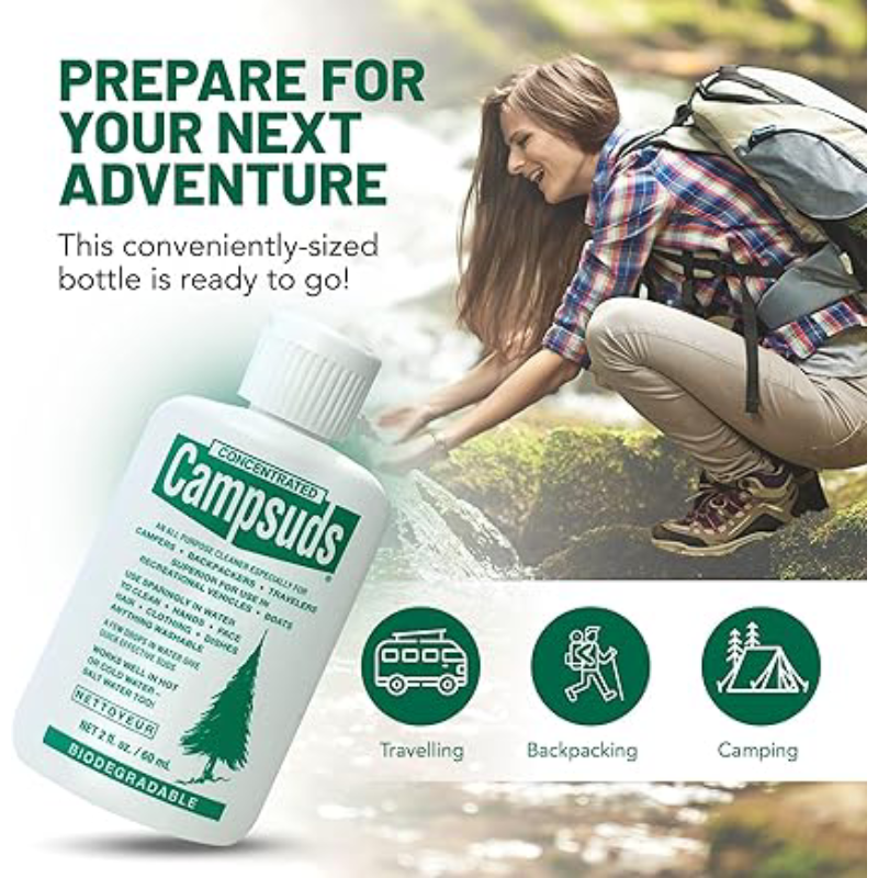 Campsuds Multi-Purpose Biodegradable Soap 60 ml