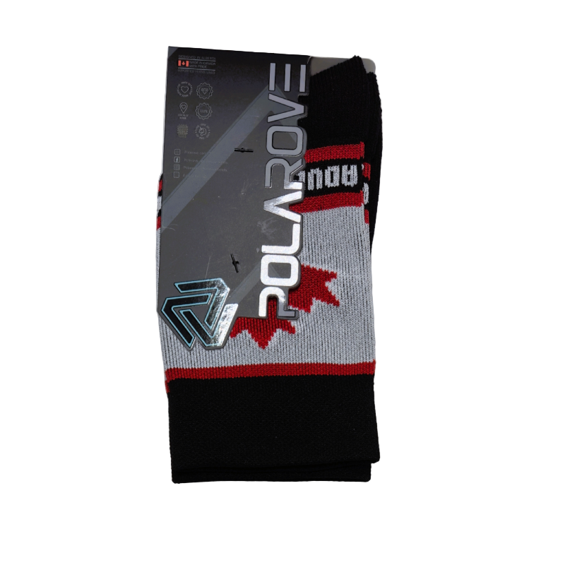 Adventure Boldly Canada Boot Sock