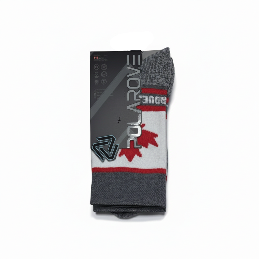 Adventure Boldly Canada Boot Sock