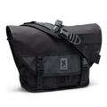 Chrome Citizen 15L messenger bag with laptop sleeve in Black