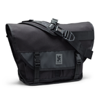 Chrome Citizen 15L messenger bag with laptop sleeve in Black