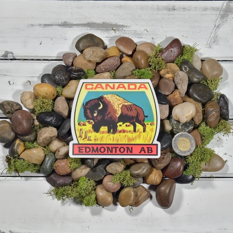 Edmonton Bison Sticker