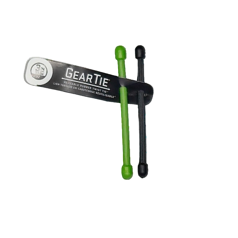 Gear Tie reusable twist tie 3 inch 2 pack