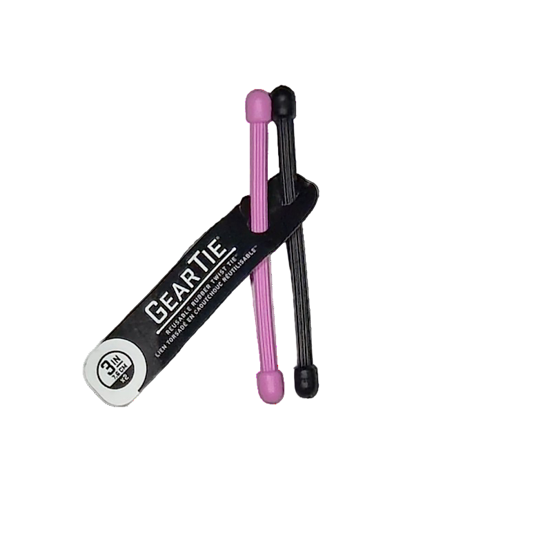 Gear Tie reusable twist tie 3 inch 2 pack