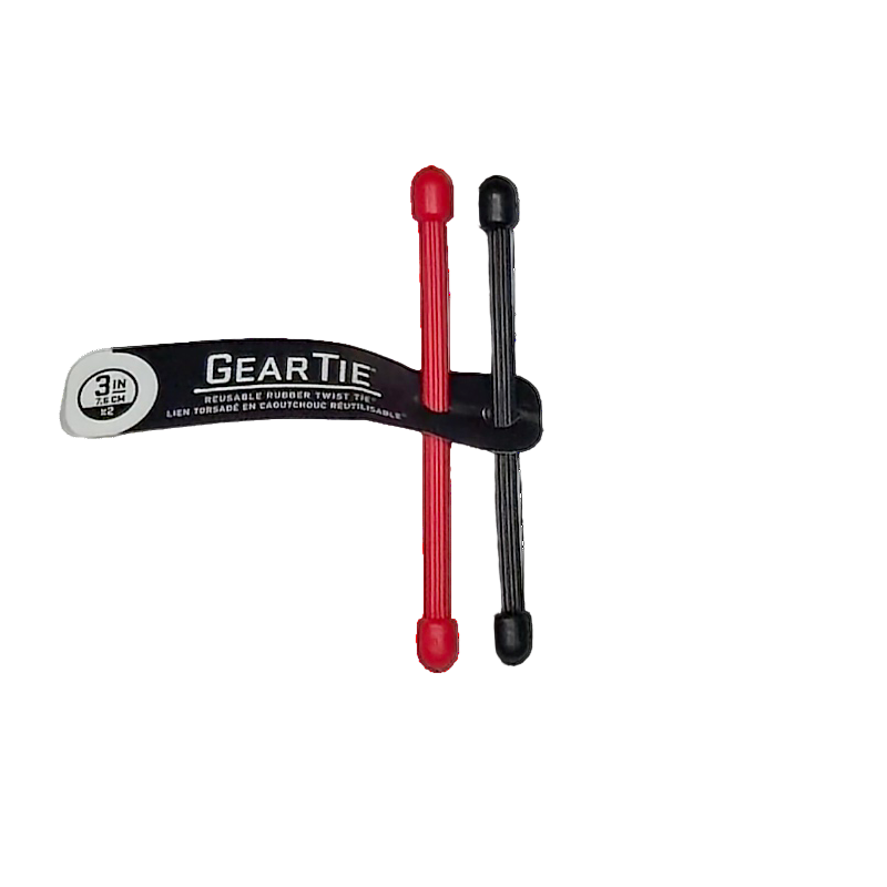 Gear Tie reusable twist tie 3 inch 2 pack