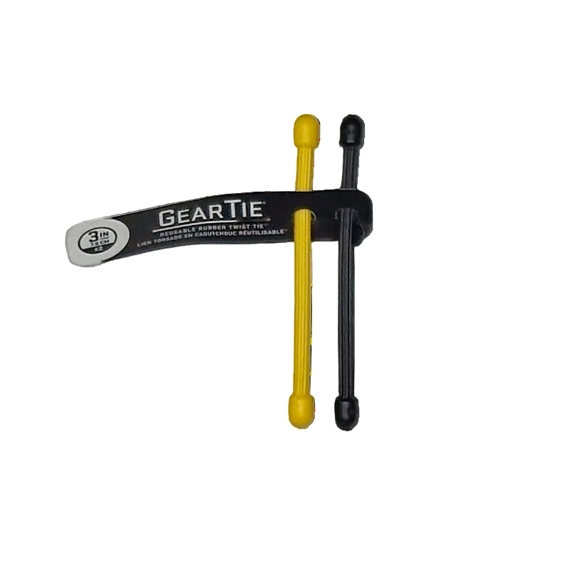 Gear Tie reusable twist tie 3 inch 2 pack