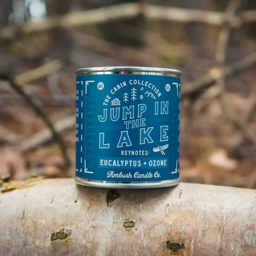 Jump In The Lake - Eucalyptus + Ozone 8oz Soy Candle
