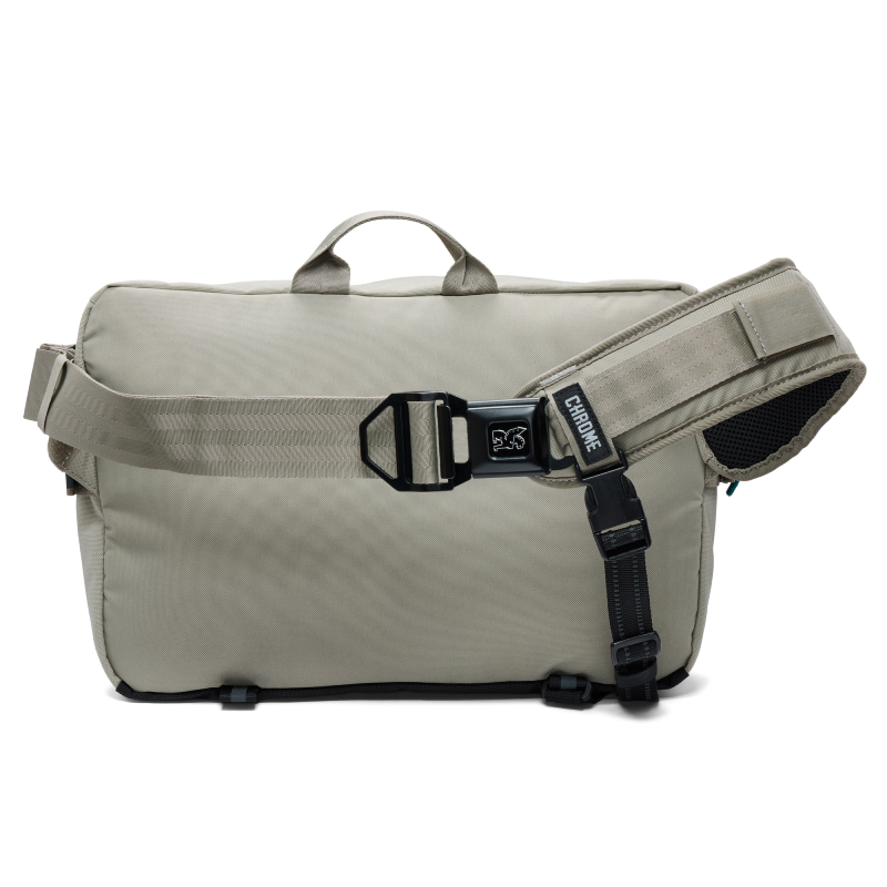 Chrome Cadet Max sling bag with seatbelt buckle closure