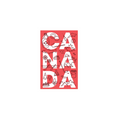 Red Canada Sticker
