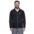Front View Mens Chlorophylle Nilas Jacket Black