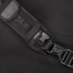 Chrome Large Phone Pouch in black rugged nylon
