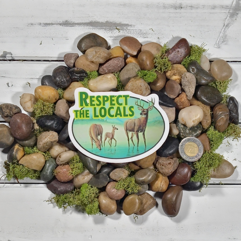 Respect the Locals Sticker