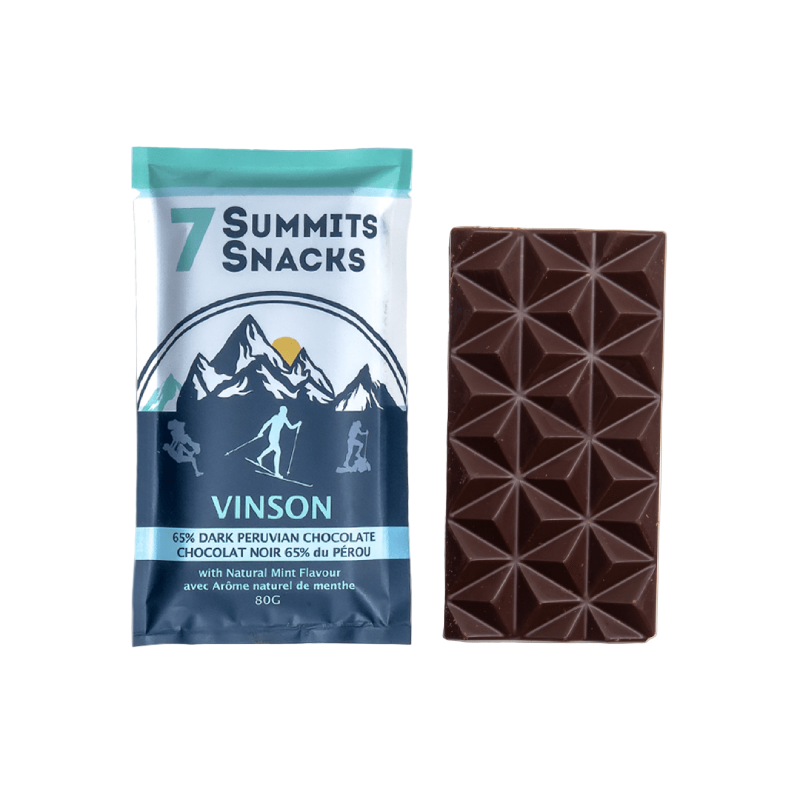 Vinson Dark Chocolate with Mint Superfood Bar 80g