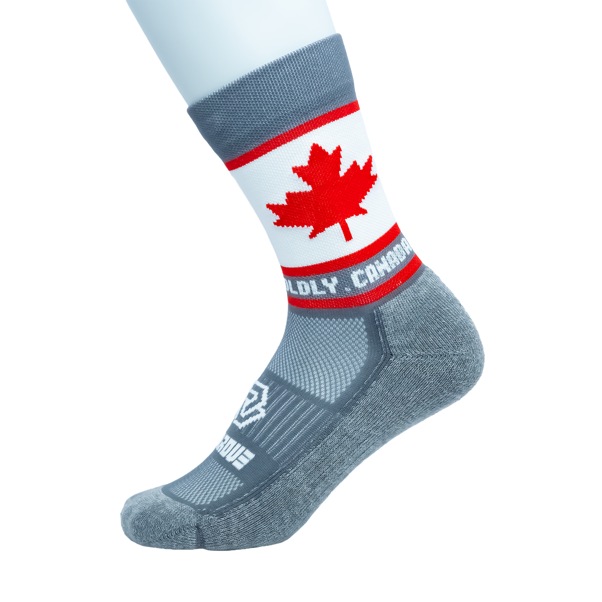 Adventure Boldly Canada Boot Sock