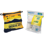 Adventure Medical Kits ultralight and watertight medical kit with dry flex bandages on a white background